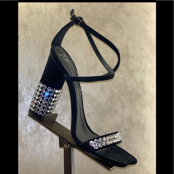 giuseppe zanotti NIB crystal embellished heels - Picture 12 of 16